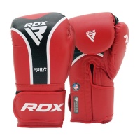 Перчатки RDX Aura Plus T-17 12oz красн/черн. (арт. BGR-T17RB-12OZ+)